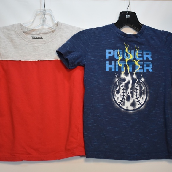 Boys Short Bundle Sz 5 &5T t-shirts Button Front - Picture 2 of 10